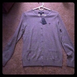 NWT chase Bank cardigan